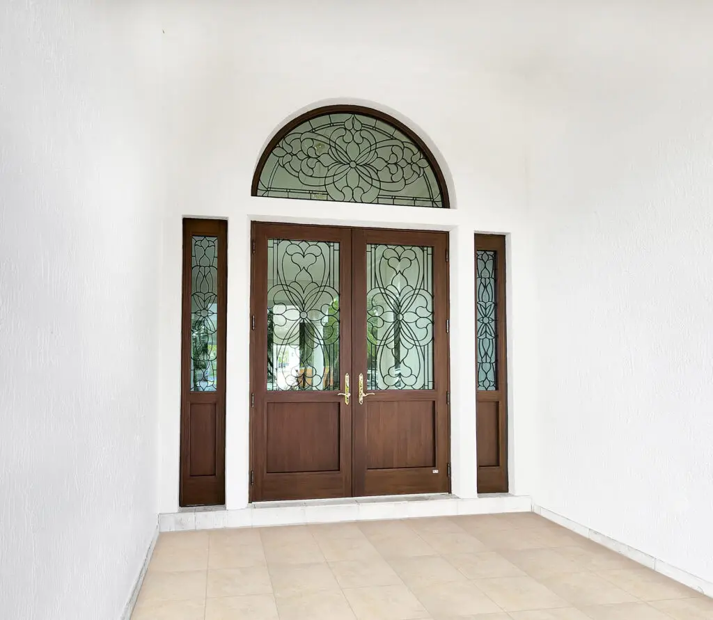 Impact window and door installation on a modern Miami home